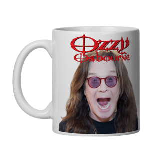 Caneca Ozzy Sorrindo