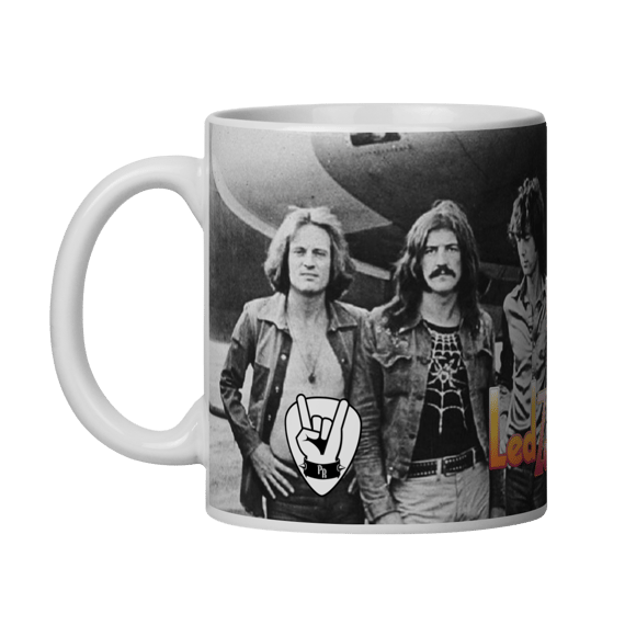 Caneca Led Zeppelin avião
