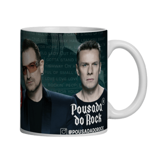 Nome do produto Caneca U2 colorida