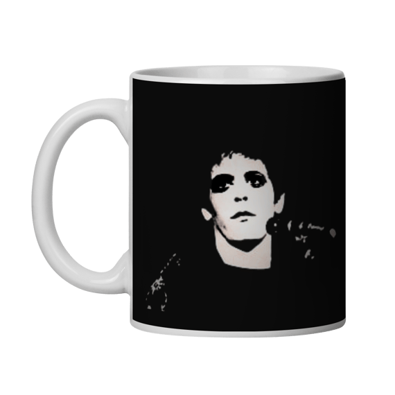 Caneca preta Lou Reed