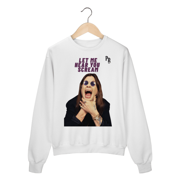 Moletom Ozzy Scream