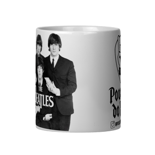 Nome do produto Caneca Beatles Preto e Branco