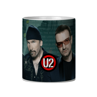 Nome do produto Caneca U2 colorida