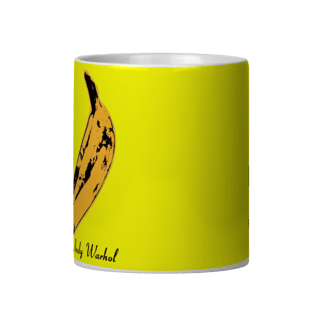 Nome do produto Caneca Banana Warhol amarela