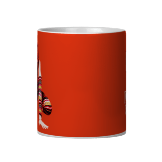 Nome do produto Caneca Bowie Orange
