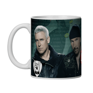 Nome do produto Caneca U2 colorida