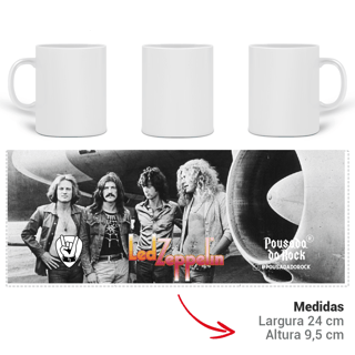 Nome do produto Caneca Led Zeppelin avião