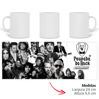 Nome do produto Caneca Rock Stars