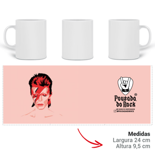 Nome do produto Caneca Bowie Pink
