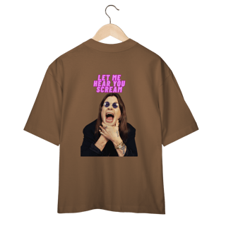 Nome do produto Let me hear you scream - Oversised