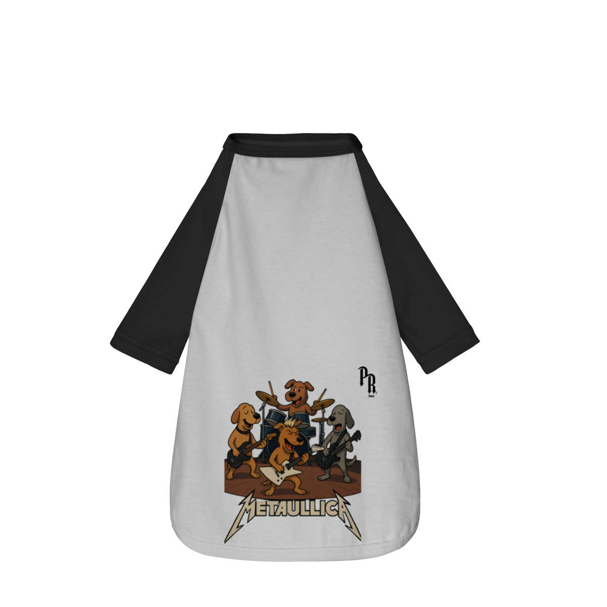 Nome do produto: Camisa Pet Metaullica