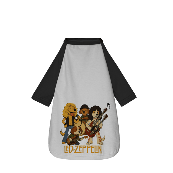 Camisa Pet Led Zeppelin