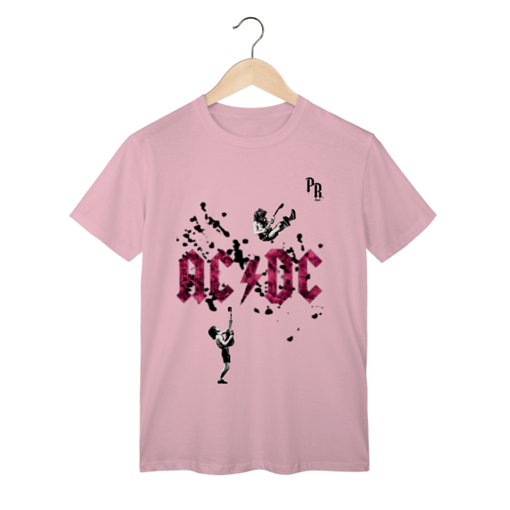T Shirt ACDC manchas
