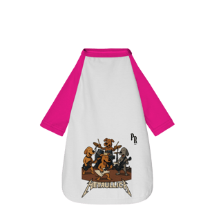 Nome do produto Camisa Pet Metaullica