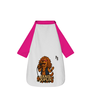 Nome do produto Camisa Pet Janis Joplin