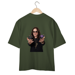 Nome do produto Ozzy segurando morcegos - oversised