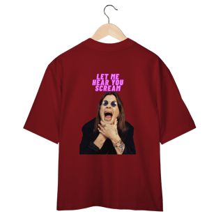 Nome do produto Let me hear you scream - Oversised