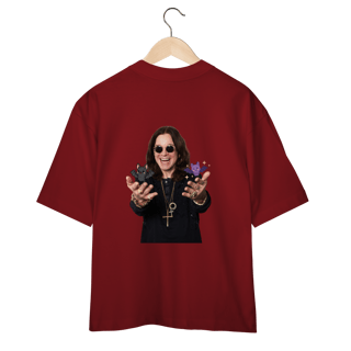 Nome do produto Ozzy segurando morcegos - oversised