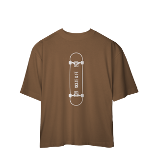 Nome do produto Skate & Fé — Oversized Skate