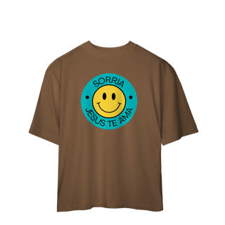 Nome do produto Sorriso de Fé — Oversized Street