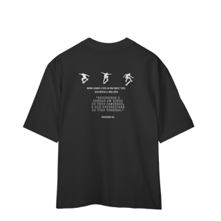 Nome do produto Skate & Fé — Oversized Skate