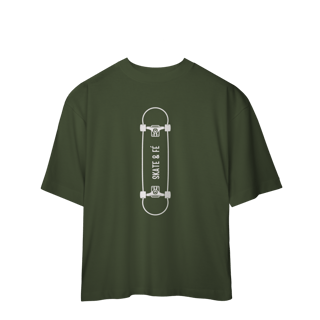 Nome do produto Skate & Fé — Oversized Skate