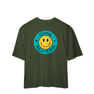 Nome do produto Sorriso de Fé — Oversized Street