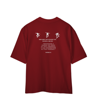 Nome do produto Skate & Fé — Oversized Skate