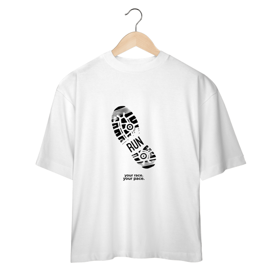 Camiseta Oversized AUGE – RUN PRINT