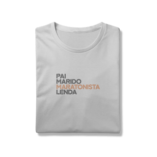 Nome do produto T-Shirt Prime AUGE - PAI, MARIDO, MARATONISTA