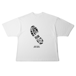 Nome do produto Camiseta Oversized AUGE – RUN PRINT