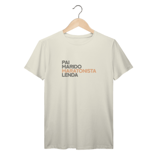 Nome do produto T-Shirt Prime AUGE - PAI, MARIDO, MARATONISTA