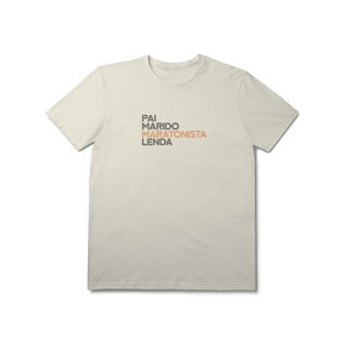 Nome do produto T-Shirt Prime AUGE - PAI, MARIDO, MARATONISTA