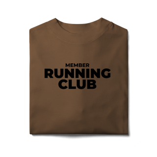 Nome do produto Camiseta Oversized AUGE – Member Running Club