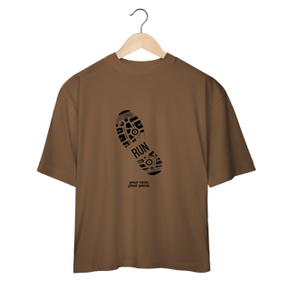 Nome do produto Camiseta Oversized AUGE – RUN PRINT