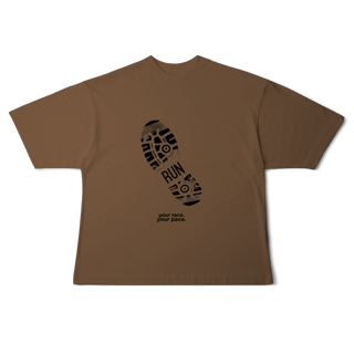 Nome do produto Camiseta Oversized AUGE – RUN PRINT