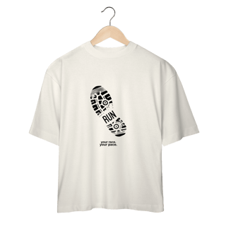Nome do produto Camiseta Oversized AUGE – RUN PRINT