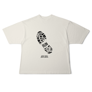 Nome do produto Camiseta Oversized AUGE – RUN PRINT