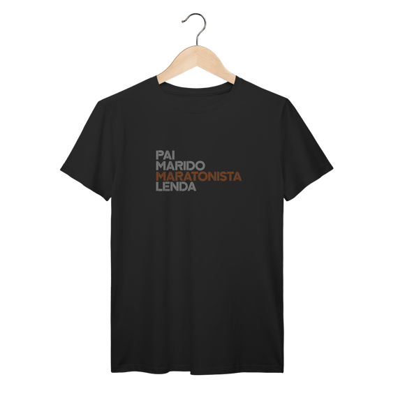 T-Shirt Prime AUGE - PAI, MARIDO, MARATONISTA