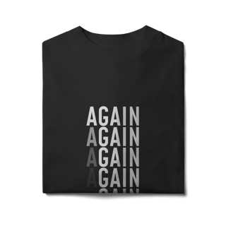 Nome do produto Camiseta Oversized AUGE - AGAIN, GAIN