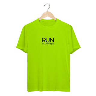 Nome do produto Camiseta Sport Dry UV AUGE – RUN IS THERAPY