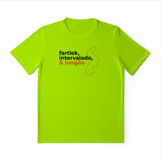 Nome do produto Camiseta Sport Dry UV AUGE – Fartlek, Intervalado & Longão