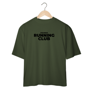 Nome do produto Camiseta Oversized AUGE – Member Running Club