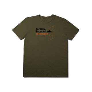 Nome do produto T-Shirt Prime AUGE – Fartlek, Intervalado & Longão