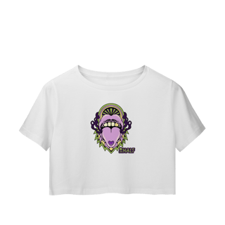 Nome do produto Cropped LovLanguage Preto / Branco