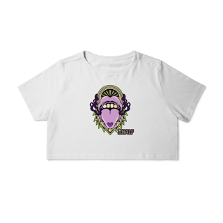 Nome do produto Cropped LovLanguage Preto / Branco