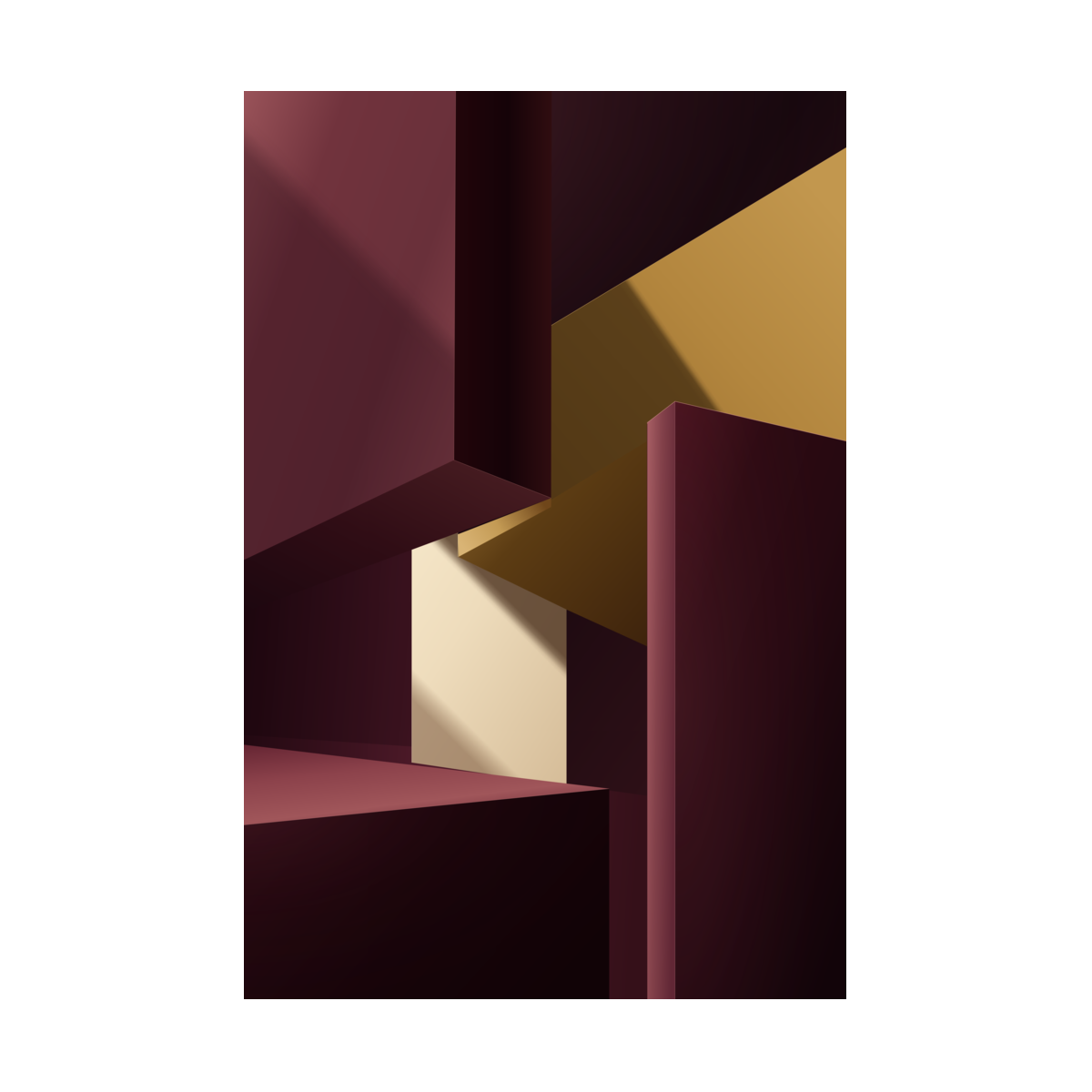 Nome do produto: Geometric Ochre Light