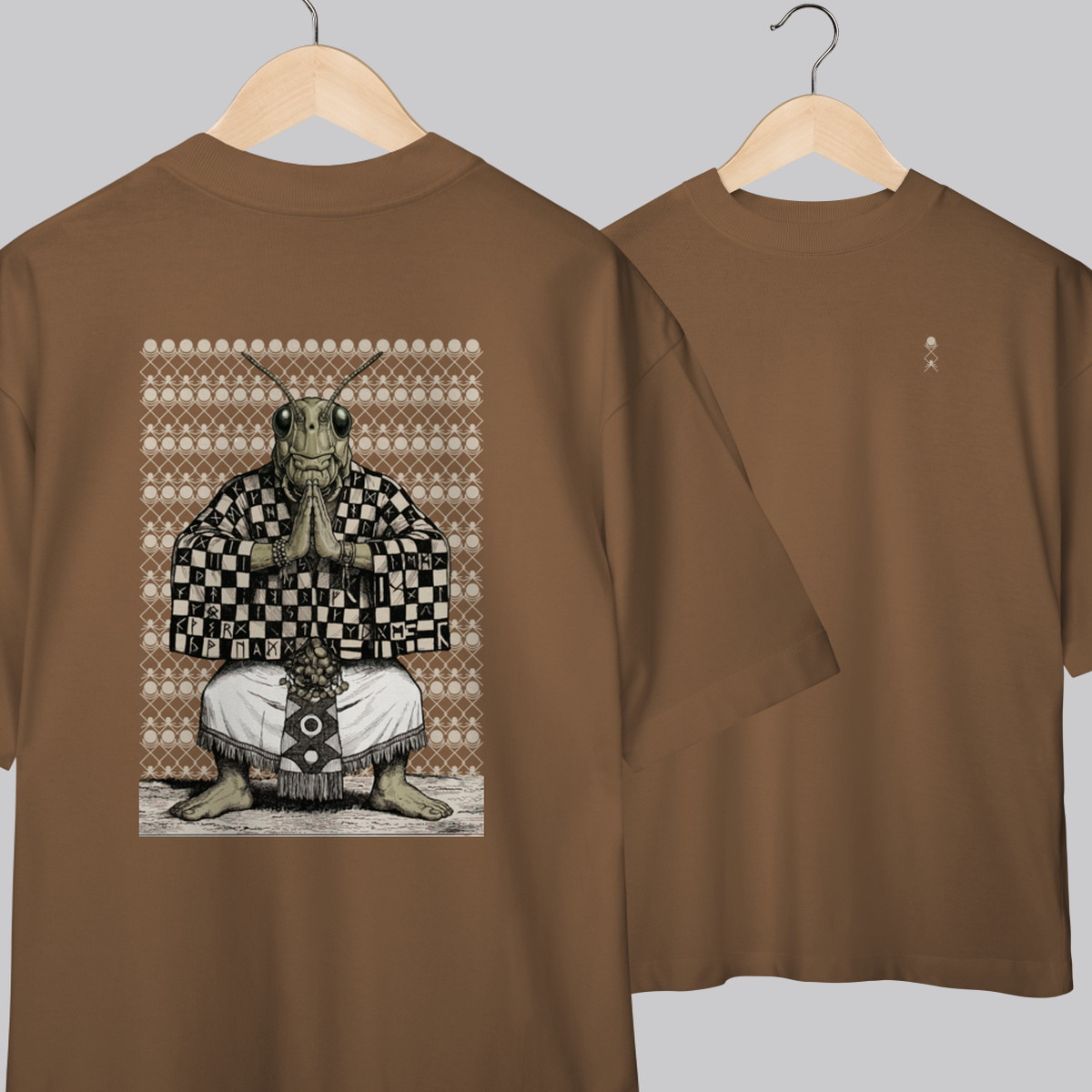 Nome do produto: Ocult Grasshopper Oversized Marrom
