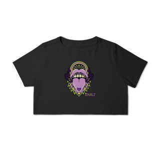 Nome do produto Cropped LovLanguage Preto / Branco