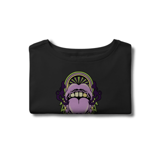 Nome do produto Cropped LovLanguage Preto / Branco